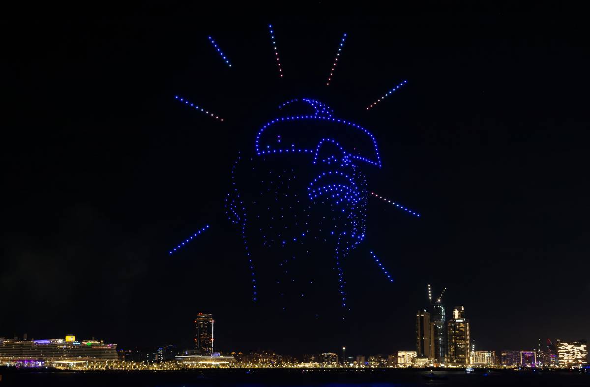 Un espectáculo de 120 drones iluminará el cielo de Majadahonda 