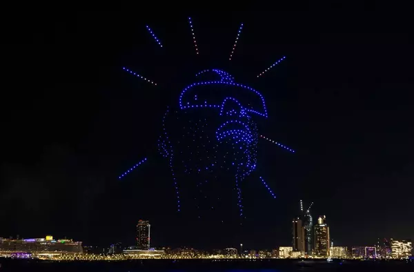 Un espectáculo de 120 drones iluminará el cielo de Majadahonda 