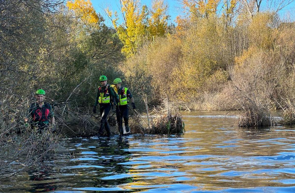 GEAS rastreando embalse Las Rozas