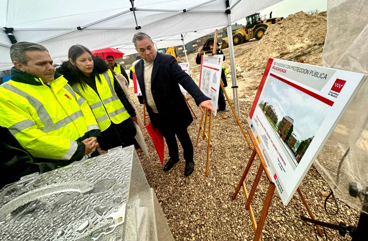 Comienza la construcción de 180 viviendas de protección pública en Majadahonda para alquiler a precio asequible 