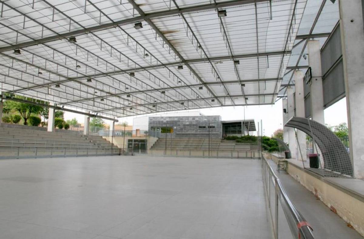 El polideportivo del Cerro de la Mina de Majadahonda en obras: estas son las mejoras previstas