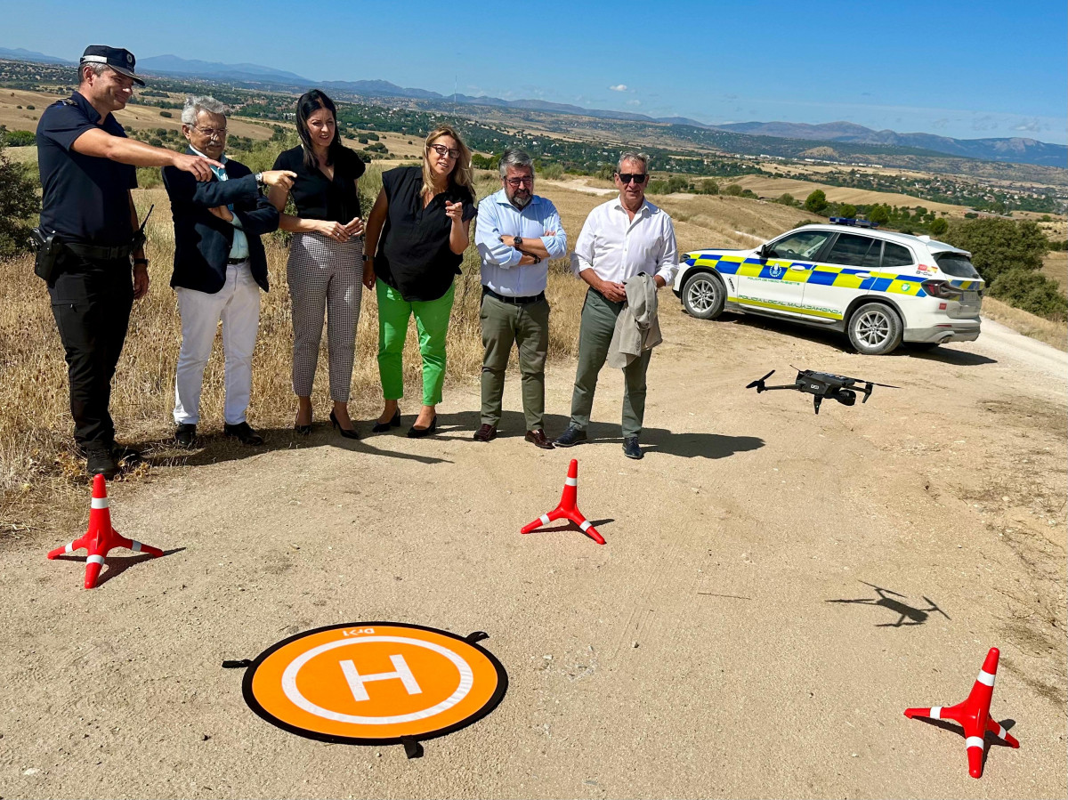 Drones 'patrullarán' en Majadahonda para detectar delitos medioambientales