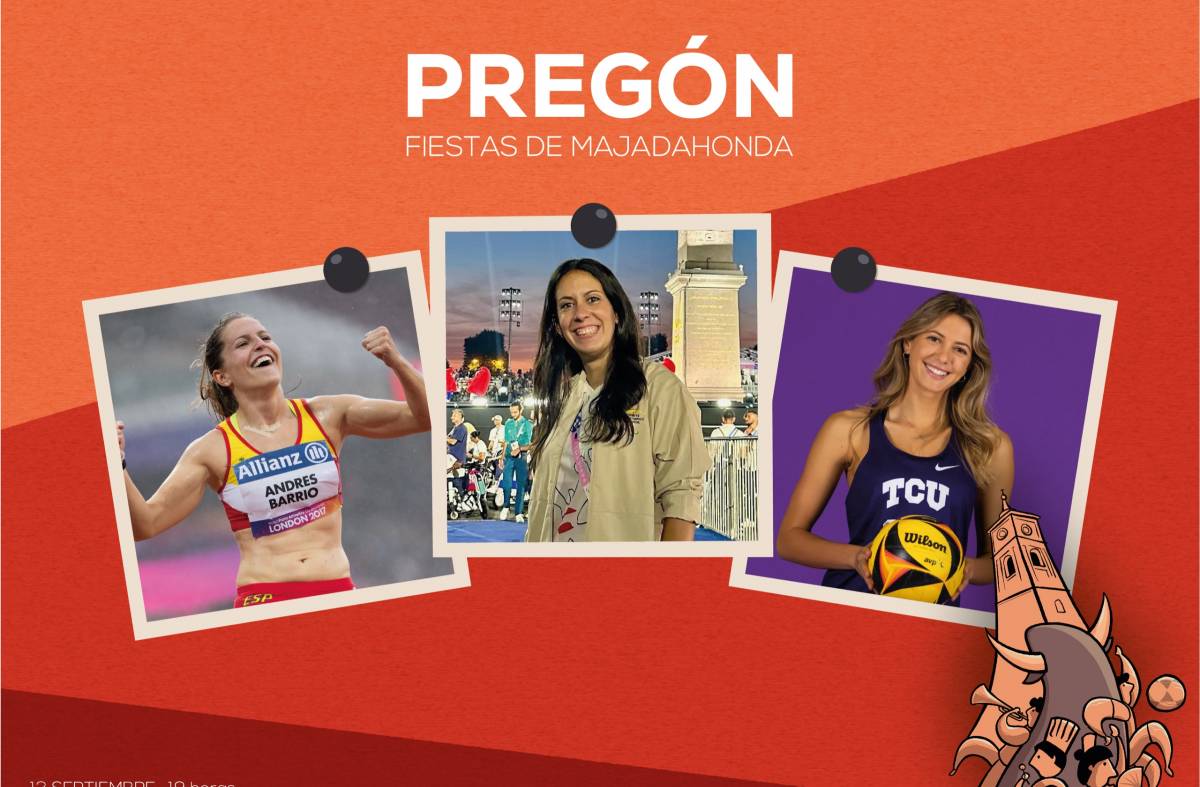 Tres deportistas olímpicas, pregoneras de las Fiestas Patronales de Majadahonda 2024
