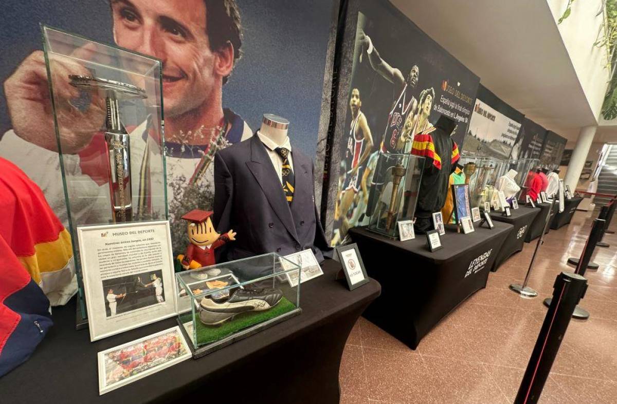 'Fuegos Olímpicos' en Majadahonda: la exposición que reúne 15 antorchas originales y objetos de atletas míticos 