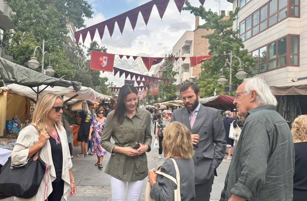 El Mercado Medieval inunda el centro de Majadahonda de artesanía, gastronomía y juegos 