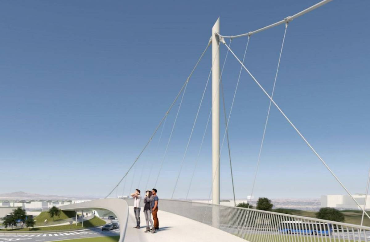 Preocupación en el PSOE Majadahonda por las obras de la pasarela Roza Martín a manos de una empresa condenada por la Gürtel
