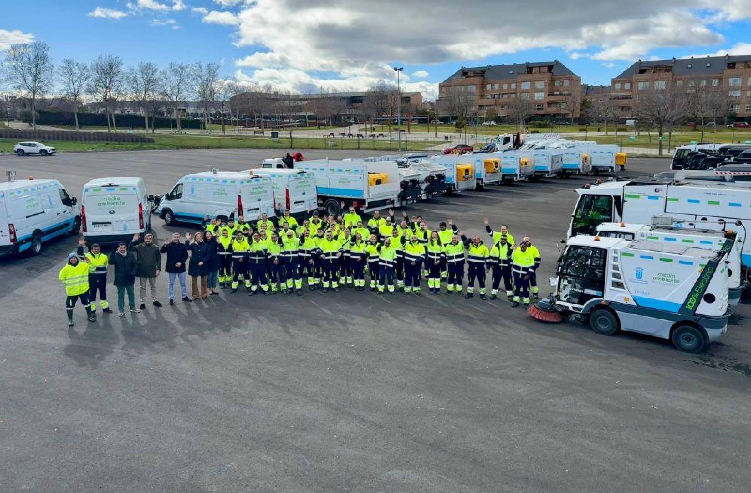 Majadahonda incorpora más de 150 vehículos y maquinaria al servicio de limpieza viaria de la localidad
