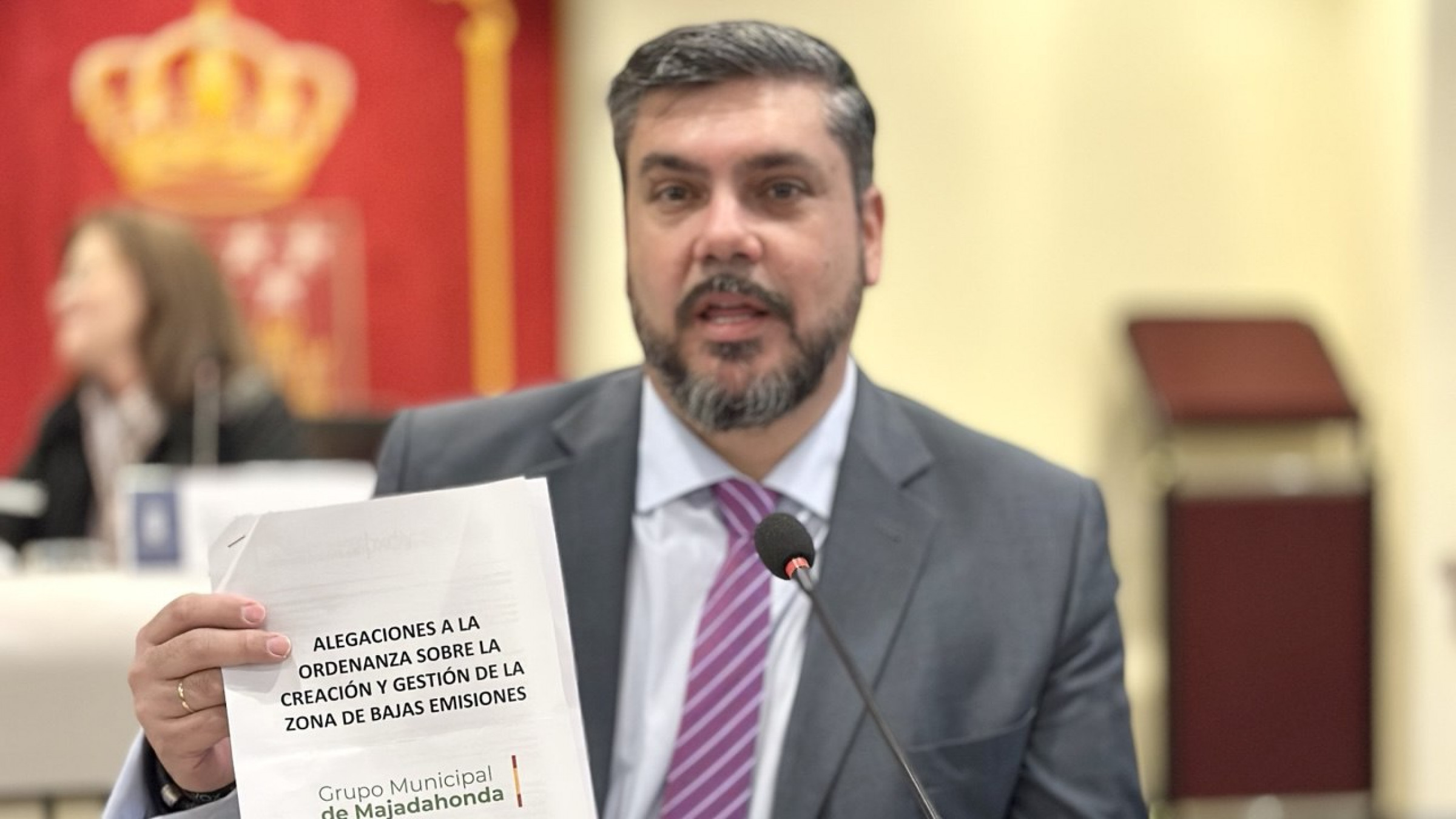 VOX se opone al 'Majadahonda Central' y vota en contra de la aprobación de la ordenanza de la ZBE