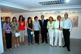 Covadonga Tellaeche, ganador del Premio Extraordinario José Prat de la XIV Edición de este Certamen de Pintura con la obra Mala  Mar