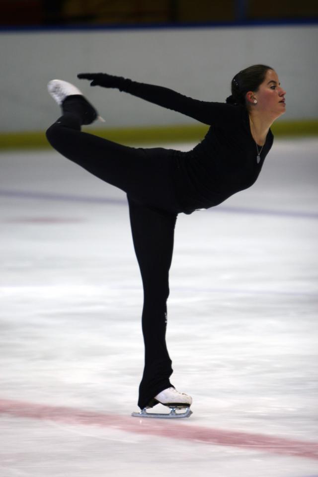 La patinadora majariega Sonia Lafuente, clasificada para los Juegos Olímpicos de Vancouver 2010
