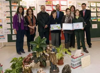 Paula Hermida gana el II Concurso Escolar de Tarjetas Navideñas
