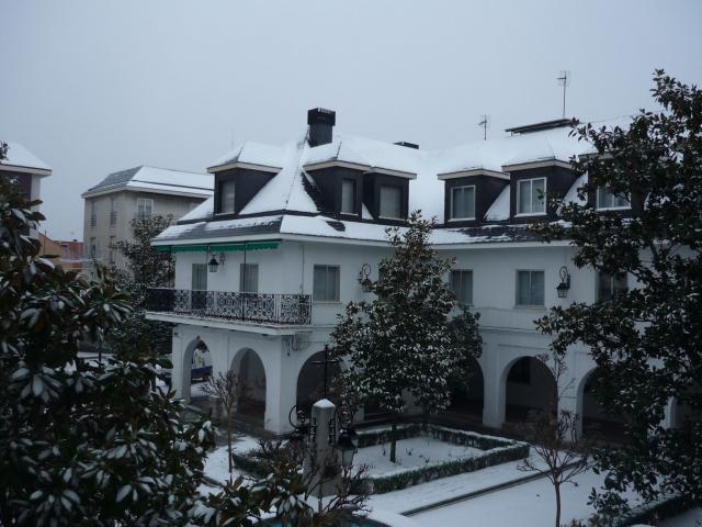 Majadahonda, cubierta por la nieve