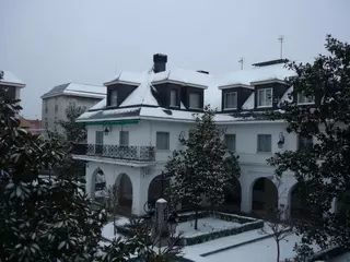 Majadahonda, cubierta por la nieve