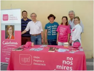 Excelente acogida a la campaña No nos mires, únete de UPyD en Majadahonda