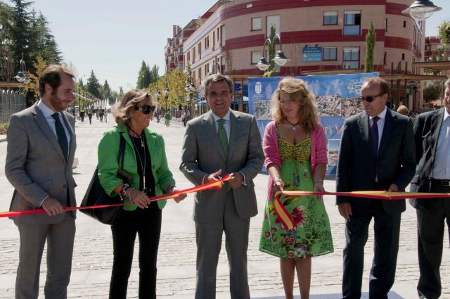 El alcalde ha inaugurado hoy el nuevo Bulevar Cervantes y la ampliación de la Gran Vía