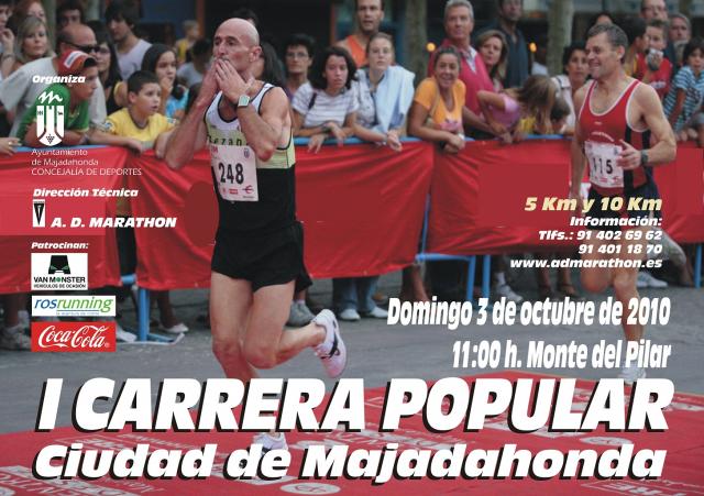 Participa en la I Carrera Popular Ciudad de Majadahonda
