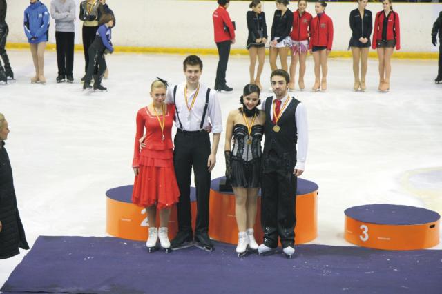 El SAD Majadahonda copa los pódiums del Campeonato de España de Patinaje sobre Hielo
