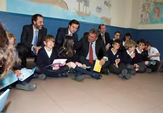 De Foxá visita el colegio San Jaime con motivo de su Semana Cultural
