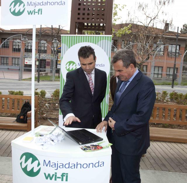 Majadahonda, conectada gracias a un servicio gratuito de Wi-fi
