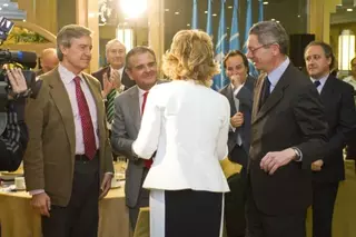 De Foxá asiste al Foro Madrid con Aguirre y Gallardón
