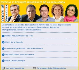 Especial Elecciones Municipales en InfoMajadahonda.com