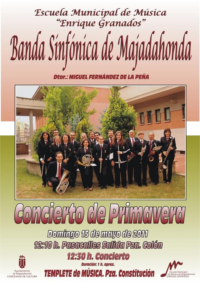 La Banda Sinfónica de Majadahonda ofrecerá este domingo un concierto en la Plaza de la Constitución
