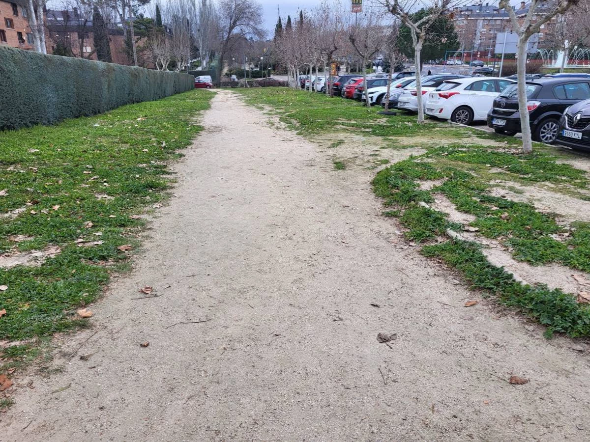 Zona peatonal del Zoco abandonada