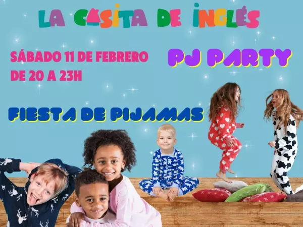 Fiesta de pijamas en La Casita de Inglés por San Valentín