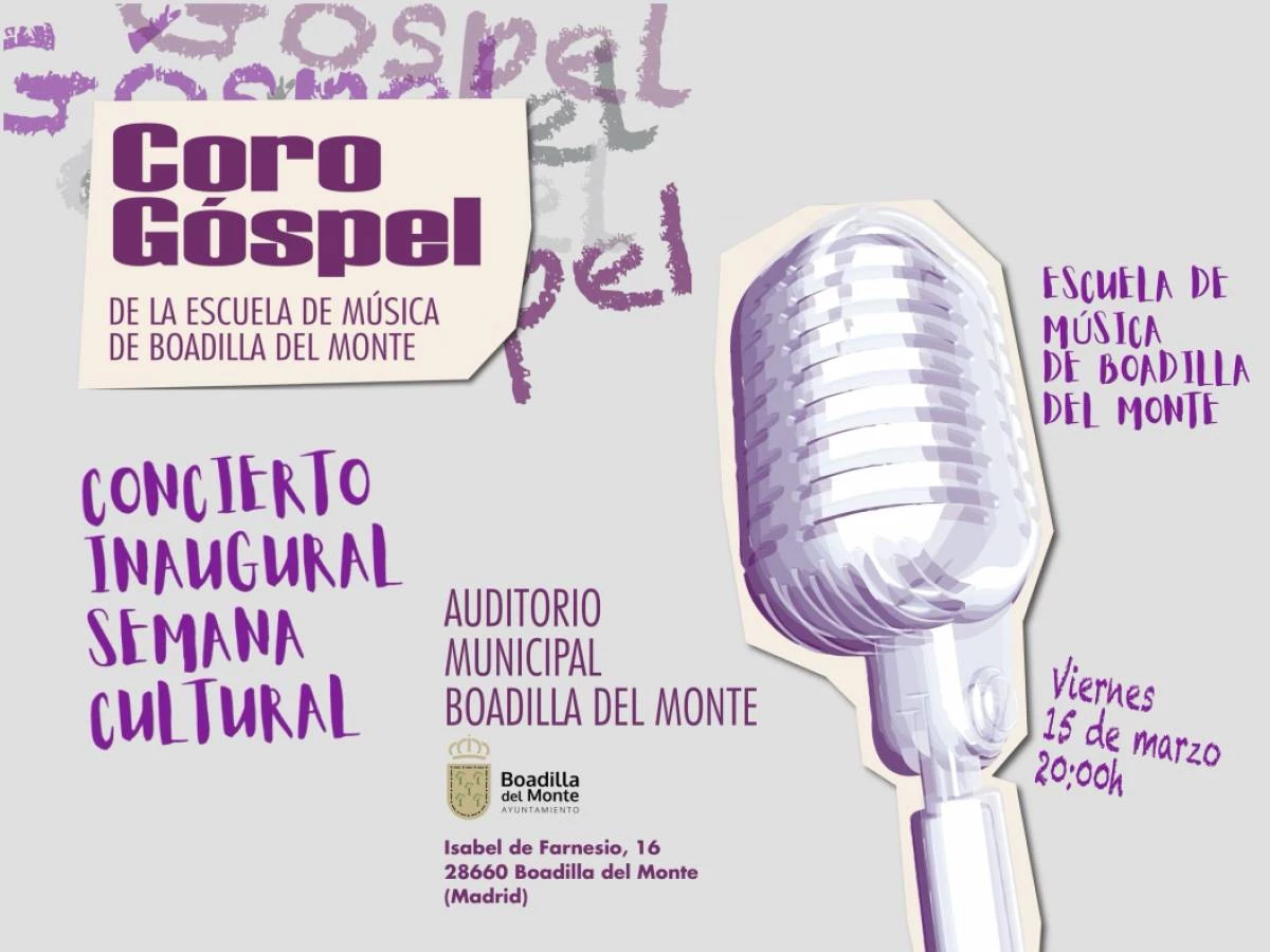 Concierto del Coro Góspel de Boadilla del Monte
