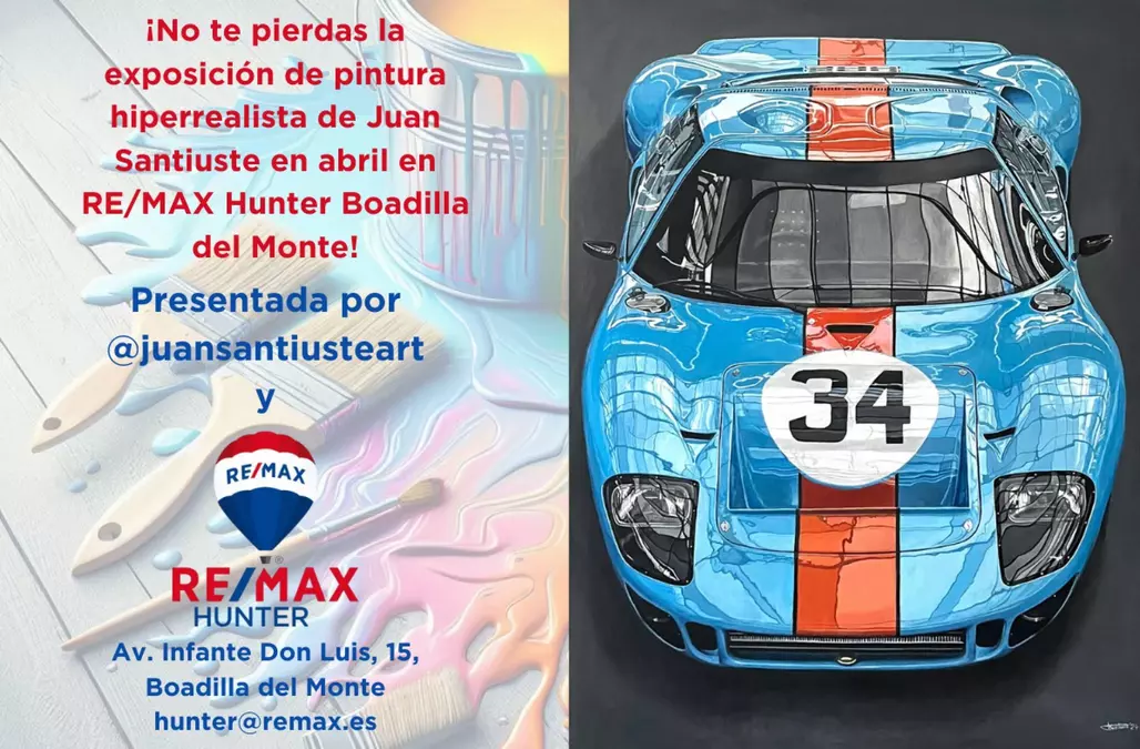 Exposición gratuita: El pincel de Juan Santiuste convierte la pintura en fotografía