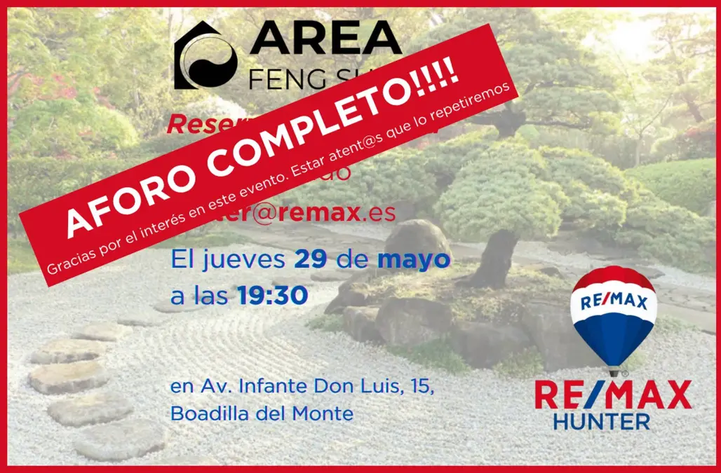 ¿Sabes qué es el Feng Shui? Ven a descubrirlo otra vez a RE/MAX HUNTER
