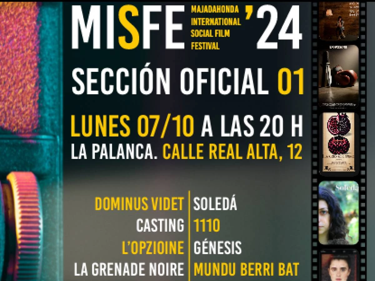 Entradas gratuitas: Festival Internacional de Cine Social de Majadahonda 7 al 10 Octubre