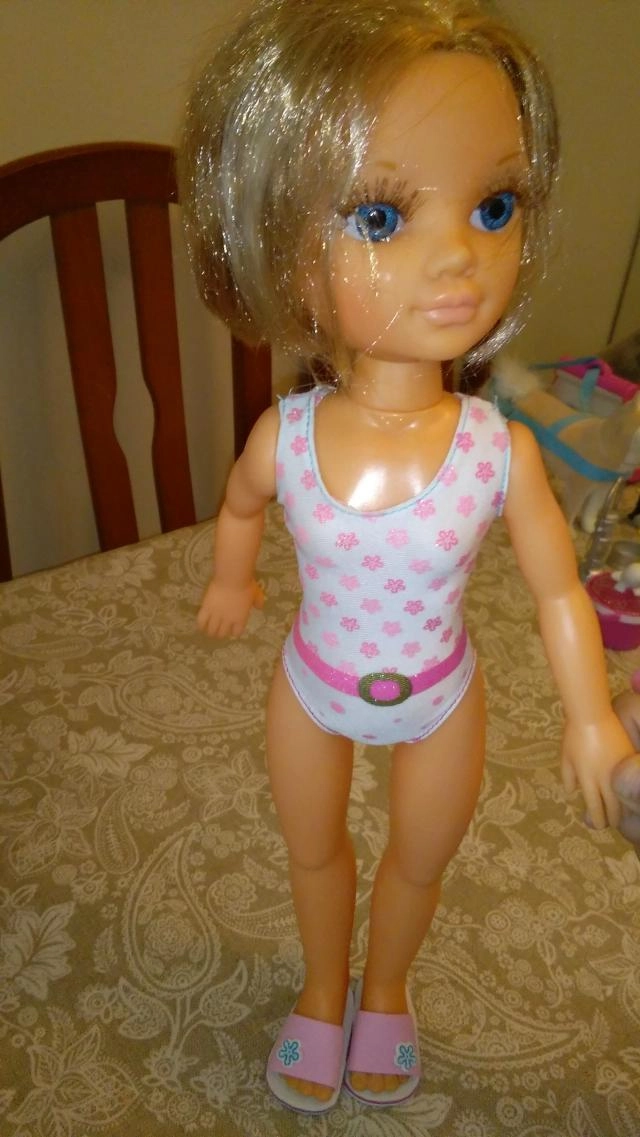 Vendo Nancy campeona de nataci